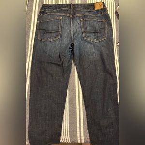 American eagle size 8 tomgirl jeans in great condition